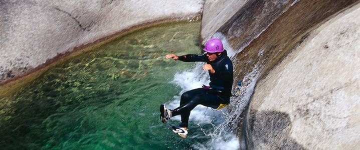 Piscines naturelles et rivières pour du canyoning