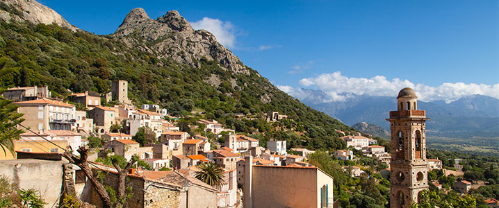 Village de Balagne, site perché remarquable